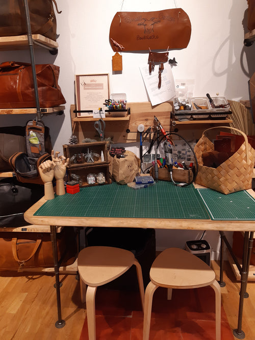 Bastel-Ecke im Store